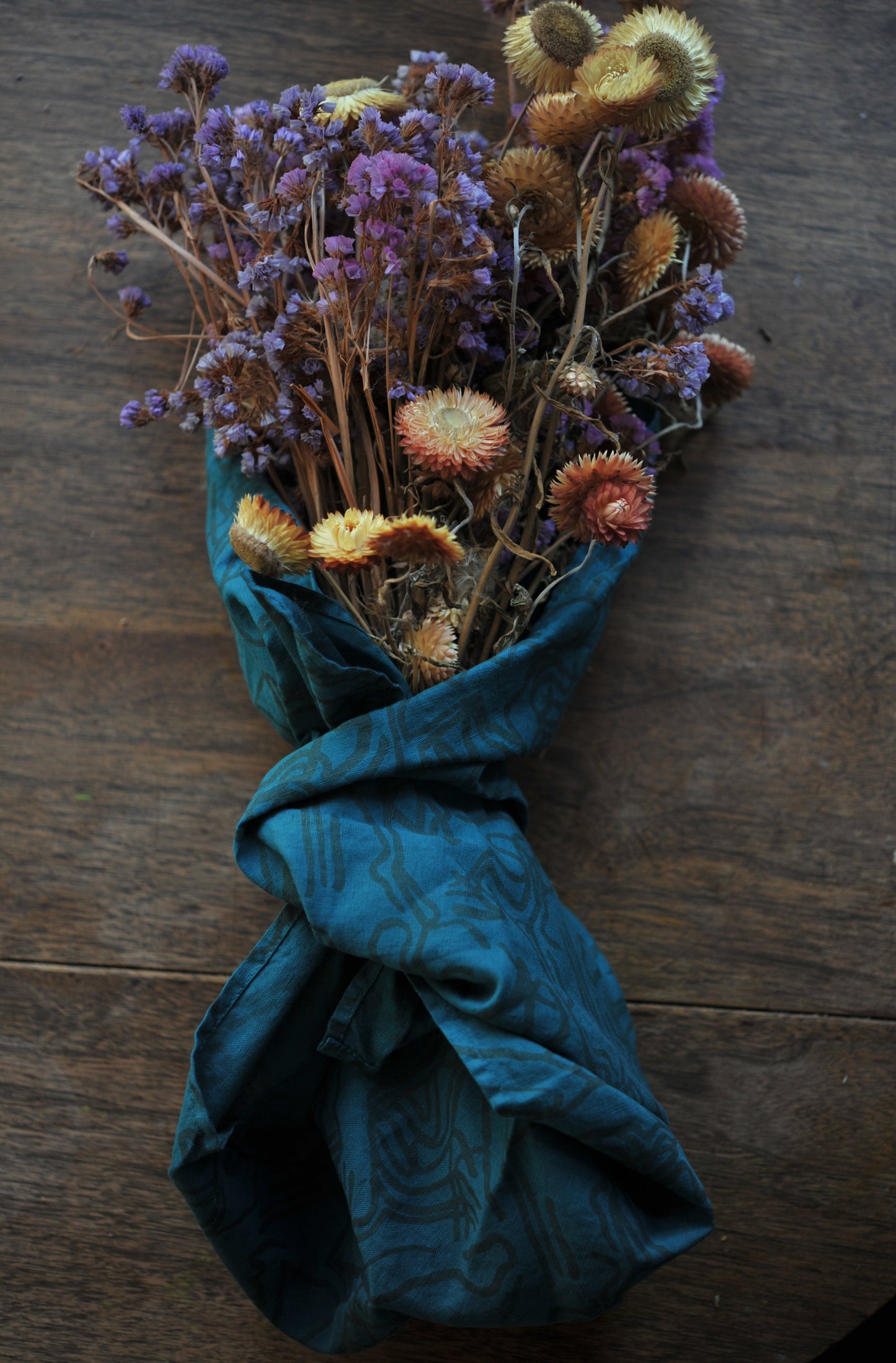 Jenny Pennywood Everywhere Square - Garden Bandana or Reusable Gift Wrap