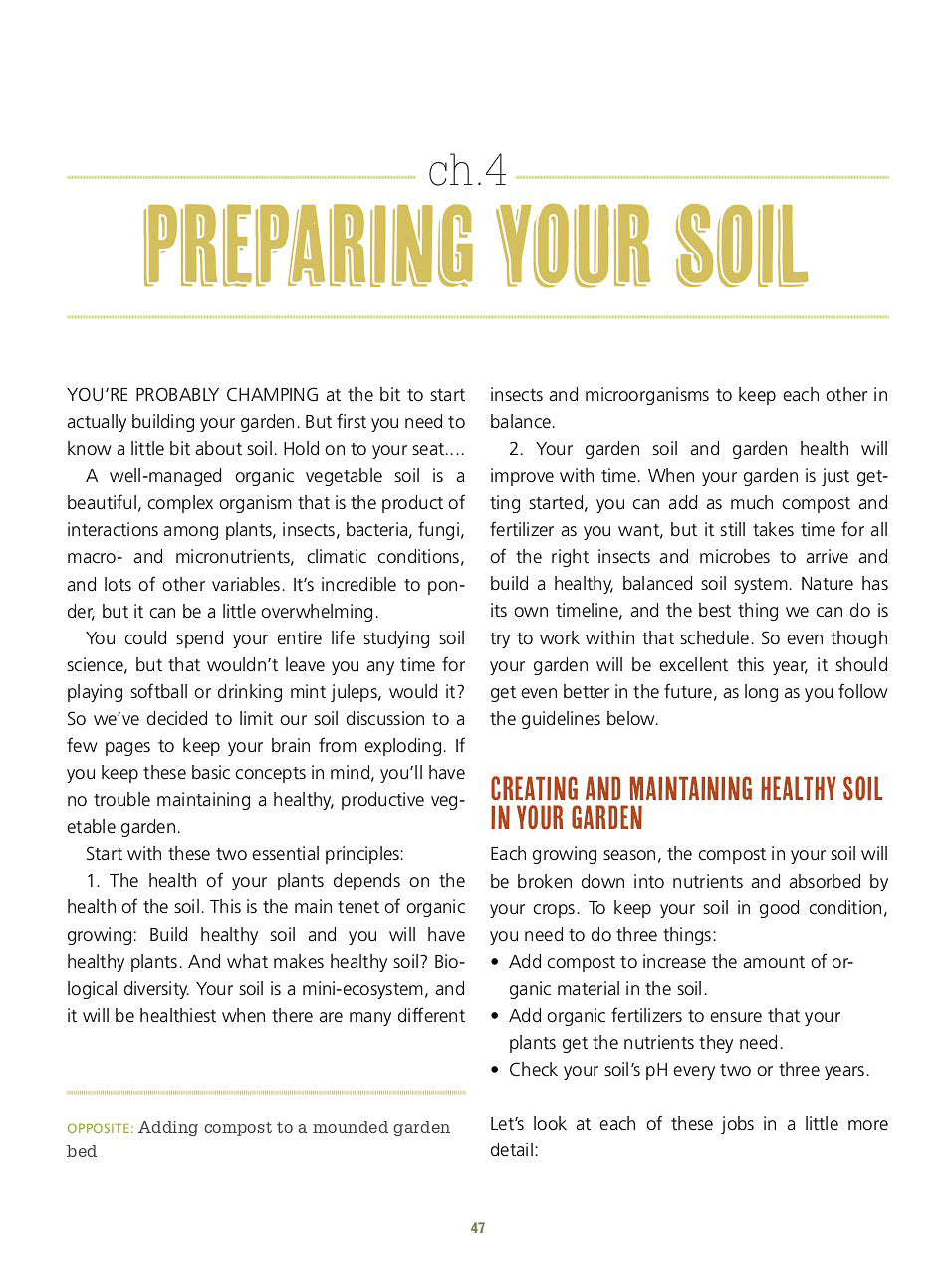 "Food Grown Right, In Your Backyard" - book