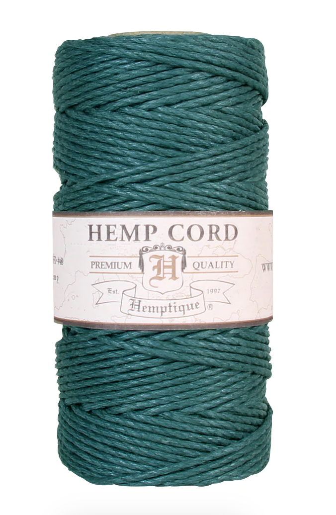 Colored hemp - corded twine