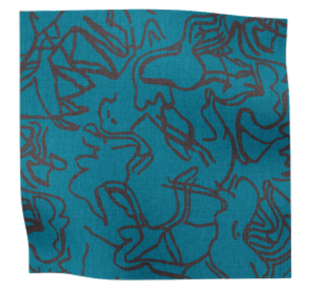 Jenny Pennywood Everywhere Square - Garden Bandana or Reusable Gift Wrap
