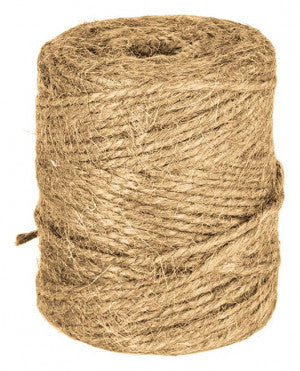 Heavy duty jute garden twine