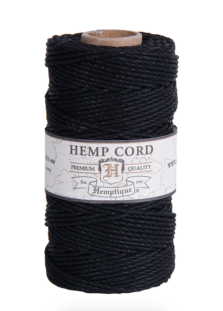 Colored hemp - corded twine