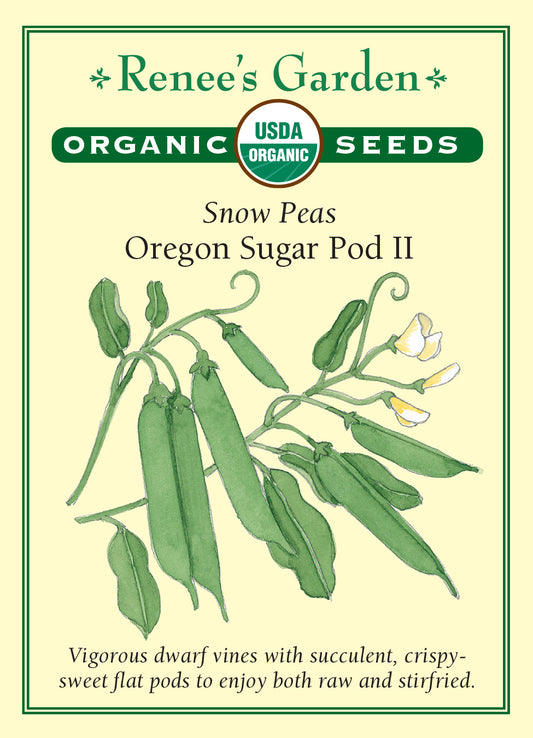 Pea Snow Oregon Sugar Pod ll Organic
