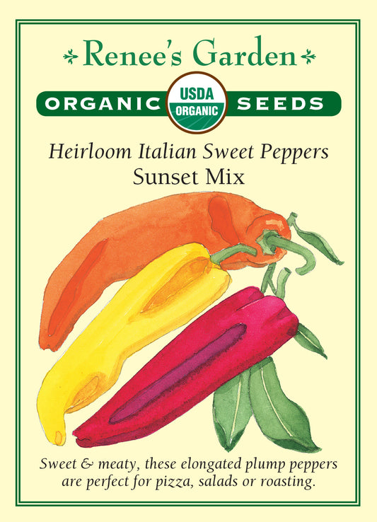 Pepper Sweet Italian Sunset Mix Organic