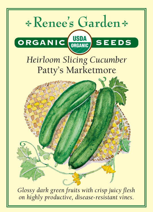 Cucumber Patty's Marketmore Organic