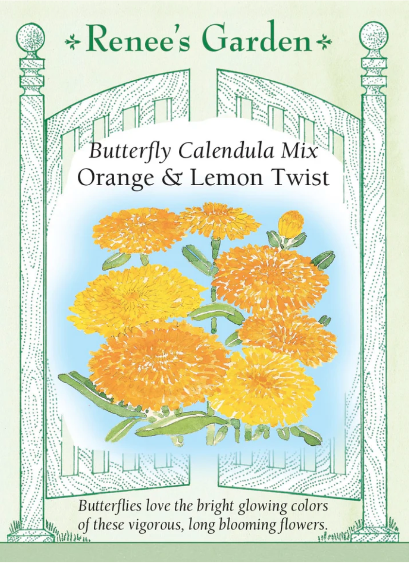Butterfly Calendula Mix - Orange and lemon mix