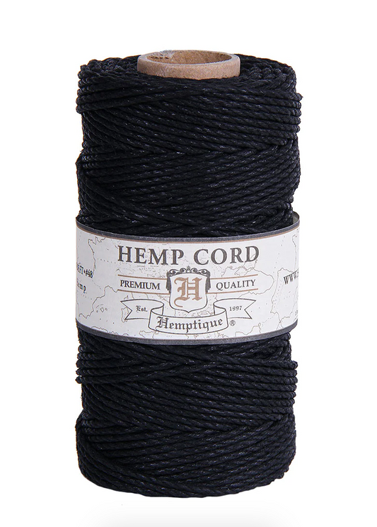 Colored hemp - corded twine